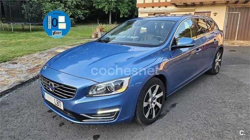 Azul Usado 2015 Volvo V60 Familiar | 13.990 € (Precio justo) - Imagen 1/4