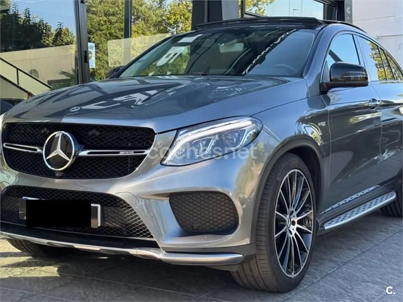 Usado Mercedes GLE43 AMG 390 CV (286 kW) 2018 Gris / plata Coupe