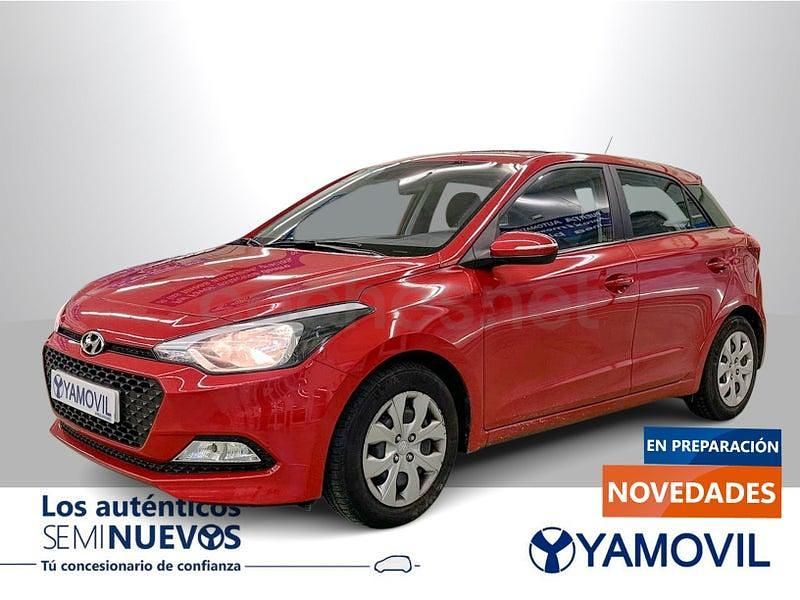 Rojo Usado 2017 Hyundai i20 Berlina | 11.350 € (Precio justo) - Imagen 1/4