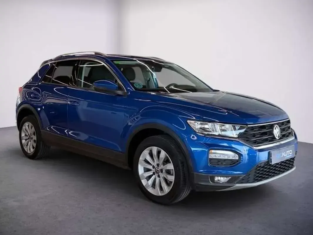 Usado VW T-Roc Advance 150 CV (110 kW) 2021 Azul SUV
