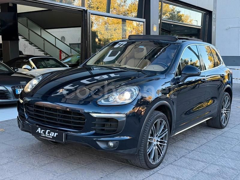 Usado Porsche Cayenne S 420 CV (308 kW) 2015 Azul SUV