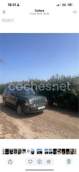 Usado Jeep Patriot Limited 140 CV (102 kW) 2007 Verde SUV