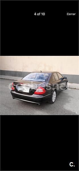 Usado Mercedes E280 Avantgarde 190 CV (139 kW) 2009 Negro Berlina