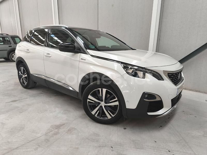Blanco Usado 2019 Peugeot 3008 GT-line SUV | 13.999 € (Precio justo) - Imagen 1/4