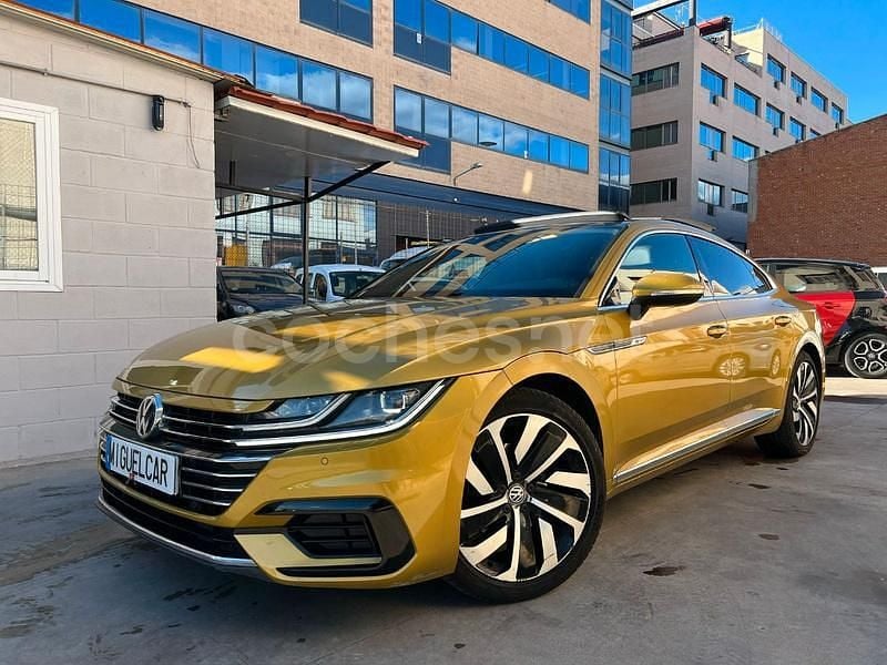 Amarillo Usado 2018 VW Arteon R-line Berlina | 20.990 € (Precio justo) - Imagen 1/4