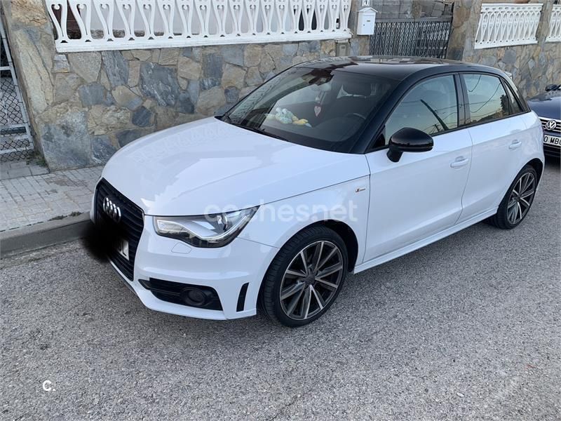 Usado Audi A1 Sportback 86 CV (63 kW) 2013 Blanco Utilitario