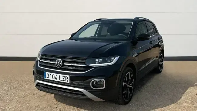 Usado VW T-Cross Sportline 110 CV (80 kW) 2022 Negro SUV