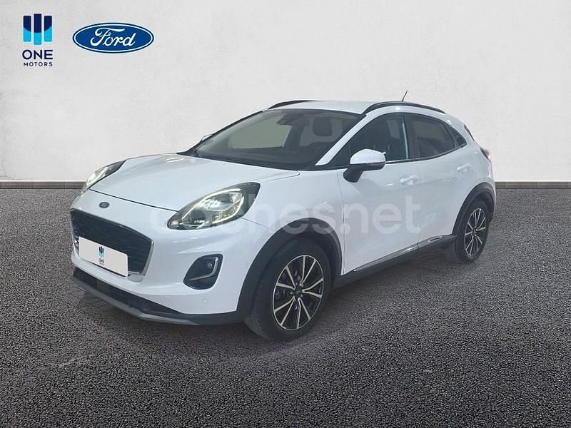 Blanco Usado 2021 Ford Puma Titanium SUV | 17.900 € (Precio justo) - Imagen 1/4