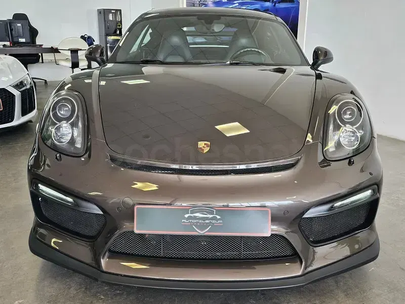 Usado Porsche Cayman 275 CV (202 kW) 2014 Gris / plata Coupe