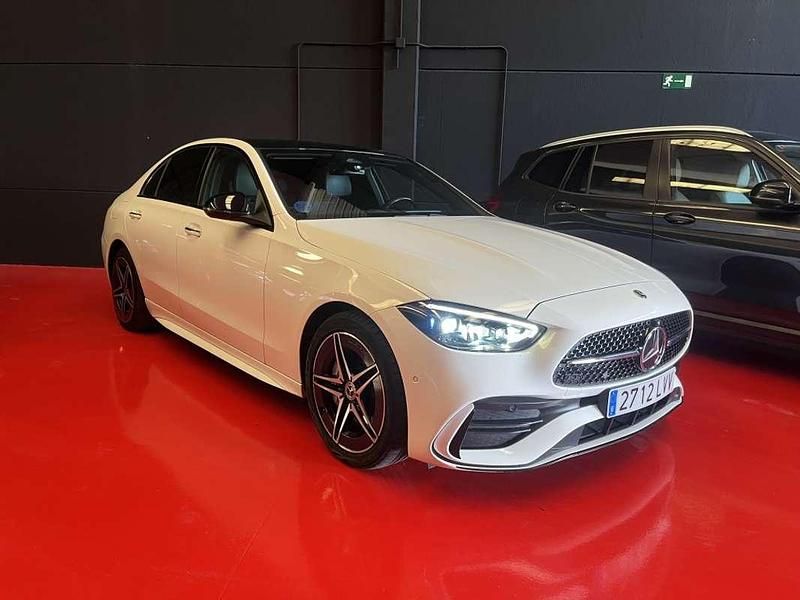 Blanco Usado 2022 Mercedes C300e Berlina | 37.500 € (Precio justo) - Imagen 1/4