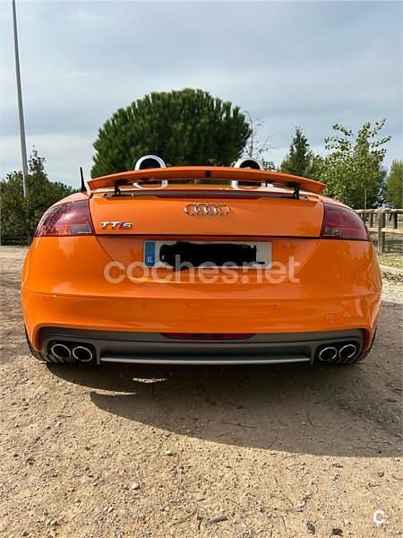 Usado Audi TT Roadster Performance 272 CV (200 kW) 2010 Naranja Descapotable