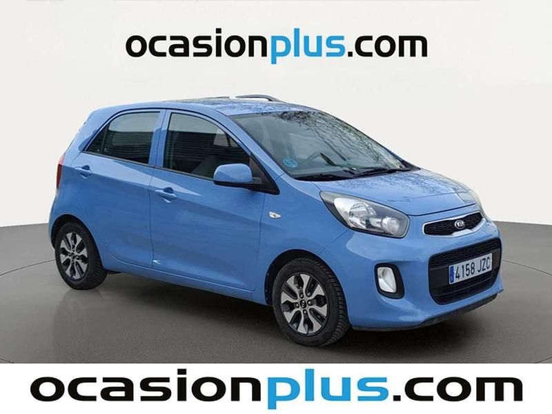 Usado Kia Picanto 67 CV (49 kW) 2017 Azul Utilitario