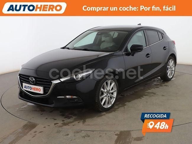 Negro Usado 2018 Mazda 3 Berlina | 16.199 € (Precio justo) - Imagen 1/3