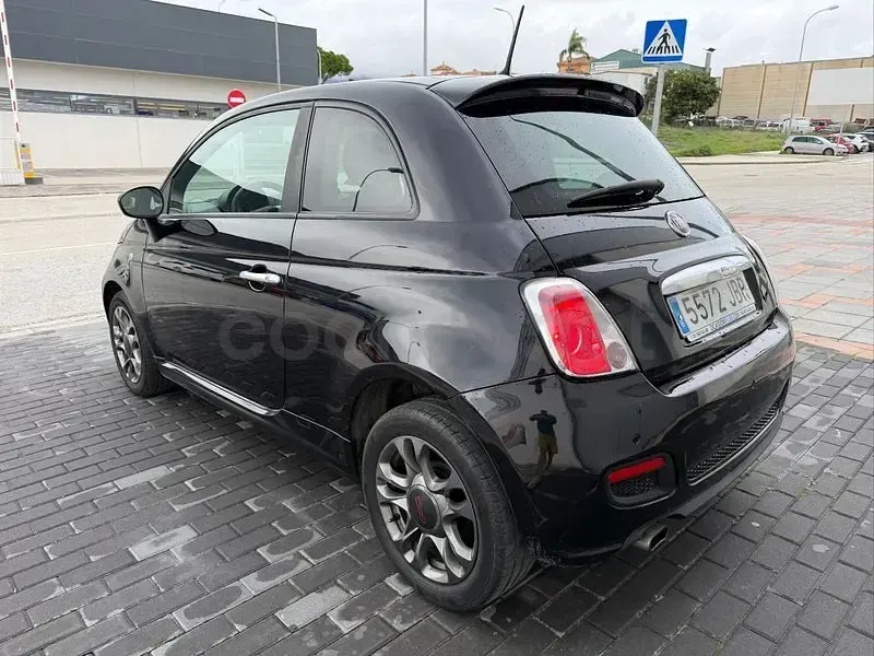Usado Fiat 500S S 69 CV (50 kW) 2014 Negro Berlina