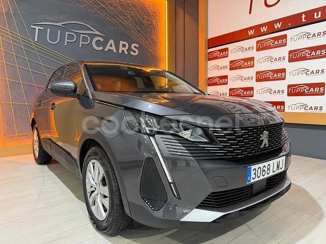 Gris / plata Usado 2021 Peugeot 3008 Active SUV | 16.499 € (Precio justo) - Imagen 1/4
