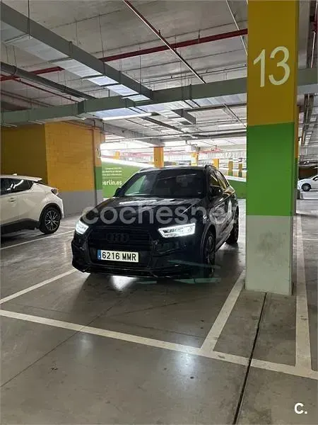Usado Audi Q3 Sport 180 CV (132 kW) 2018 Negro SUV
