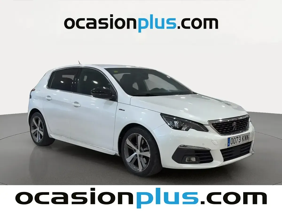 Usado Peugeot 308 GT-line 150 CV (110 kW) 2018 Blanco Berlina