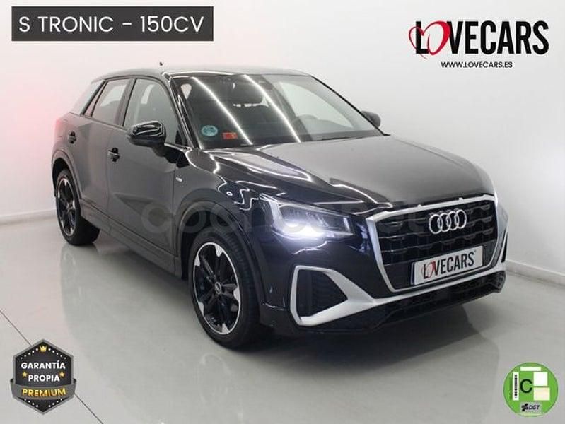 Usado Audi Q2 S-Line 150 CV (110 kW) 2021 Negro SUV