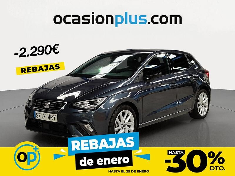 Gris Usado 2024 Seat Ibiza FR Berlina | 21.350 € (Precio justo) - Imagen 1/4