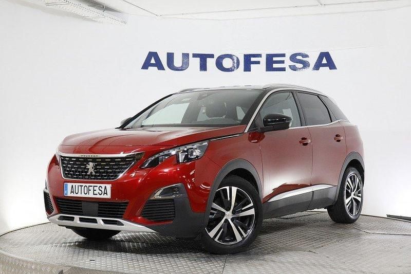 Burdeos Usado 2018 Peugeot 3008 GT-line SUV | 15.850 € (Precio justo) - Imagen 1/4