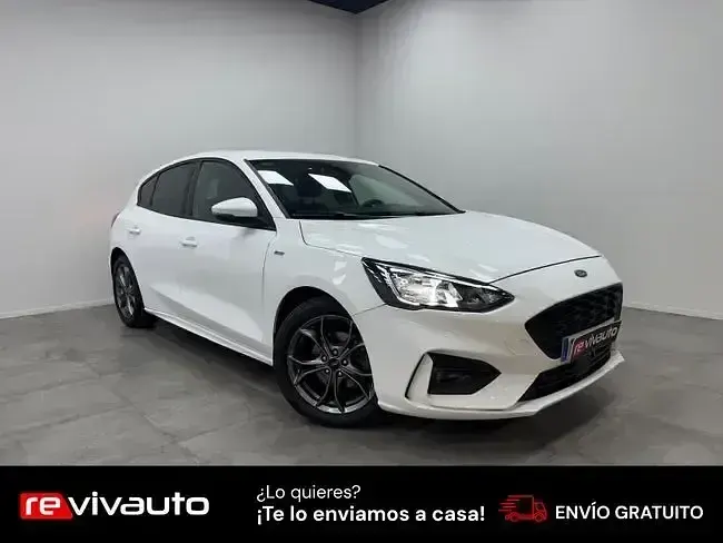 Usado Ford Focus ST-Line 120 CV (88 kW) 2022 Blanco Berlina