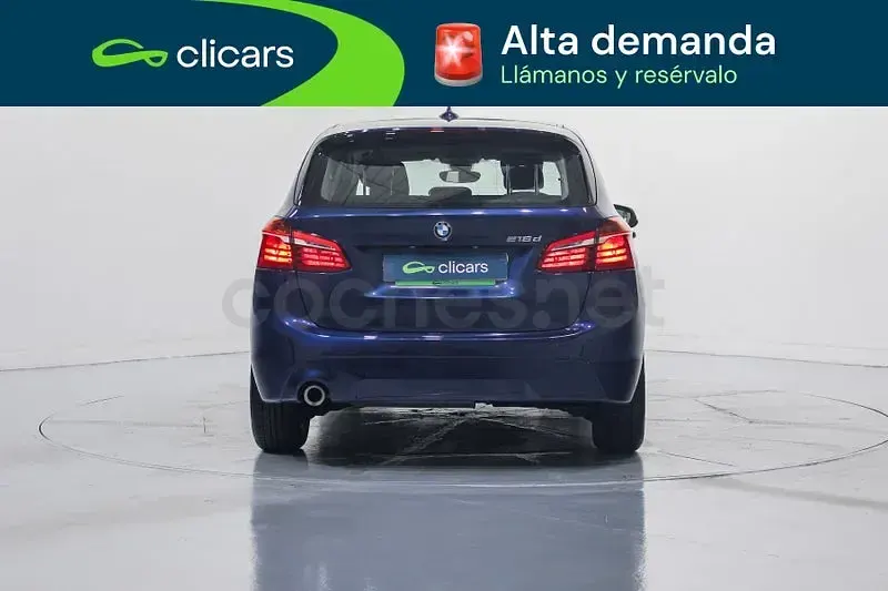 Usado BMW 216 Active Tourer 116 CV (85 kW) 2018 Azul Monovolumen