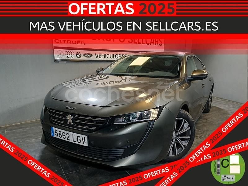 Gris / plata Usado 2020 Peugeot 508 Allure Berlina | 12.990 € (Precio justo) - Imagen 1/4