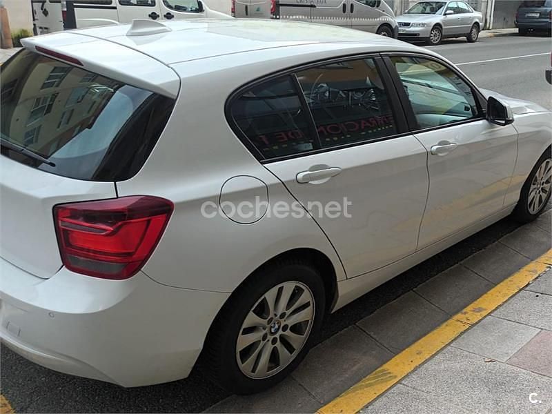 Usado BMW 116 116 CV (85 kW) 2014 Blanco Utilitario
