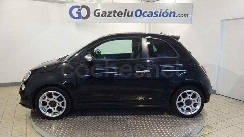 Usado Fiat 500S S 95 CV (69 kW) 2014 Negro Berlina