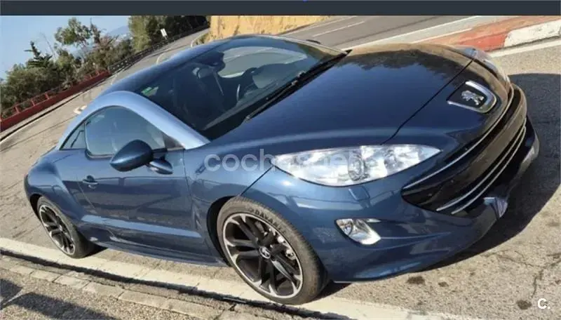 Usado Peugeot RCZ 156 CV (114 kW) 2010 Azul Coupe