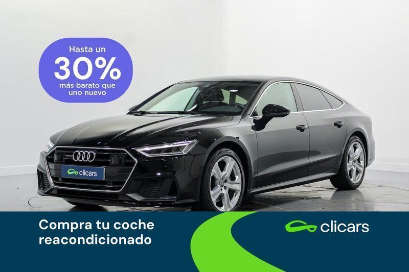 Negro Usado 2019 Audi A7 Sportback Utilitario | 49.990 € (Caro) - Imagen 1/4
