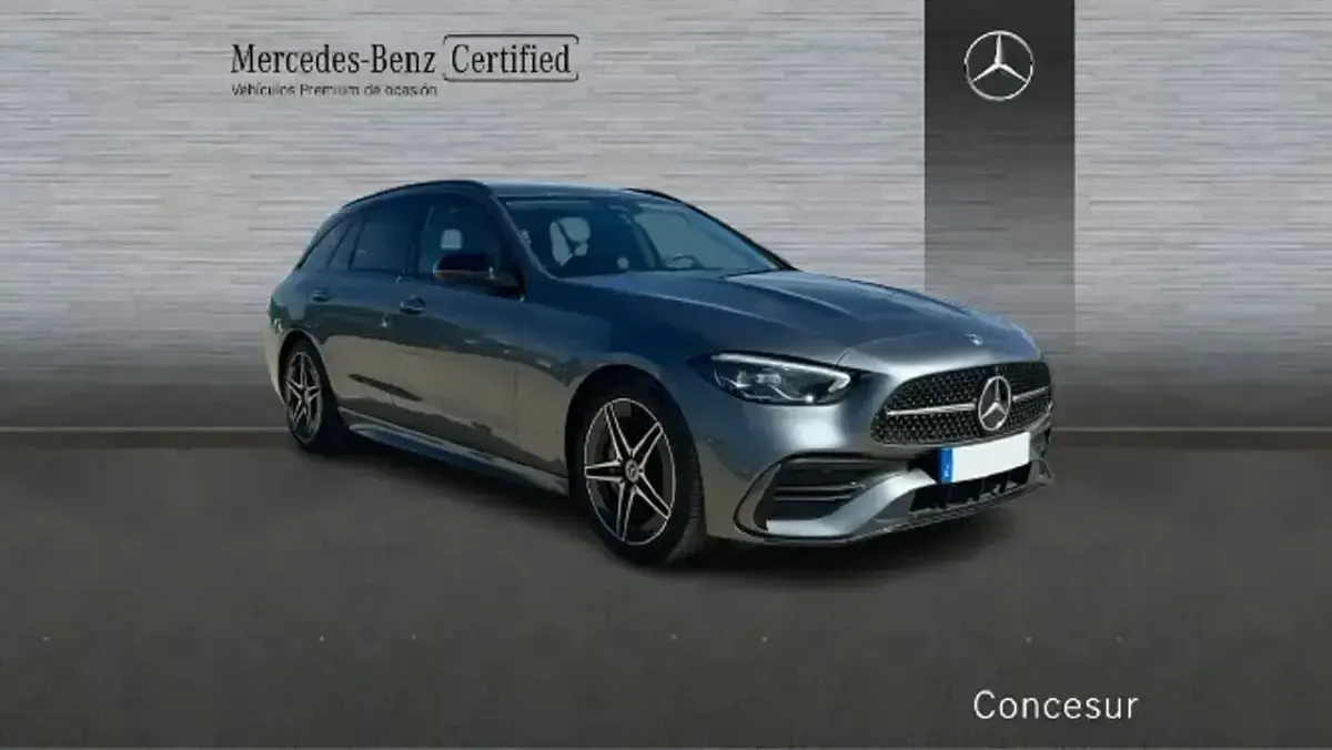 Usado Mercedes C220 197 CV (144 kW) 2025 Gris Familiar
