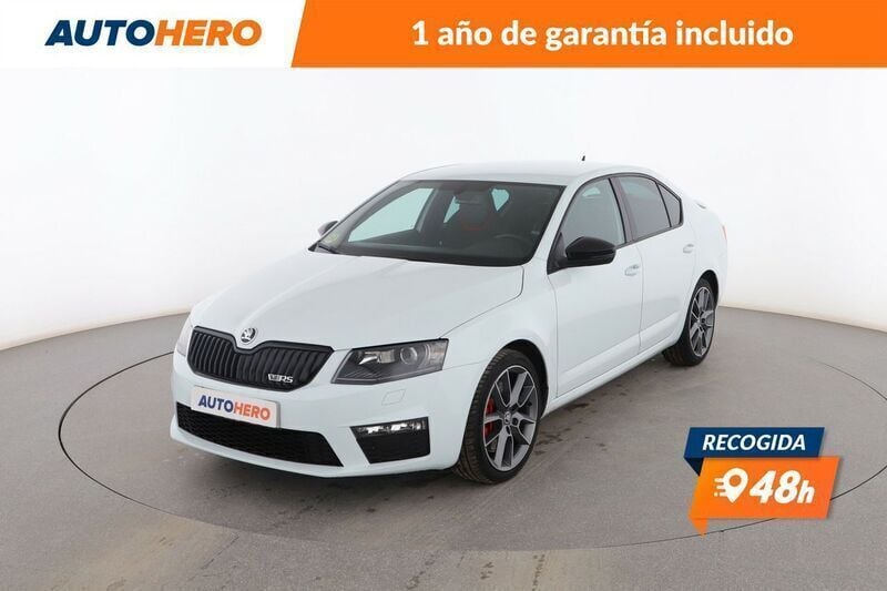 Blanco Usado 2014 Skoda Octavia RS Berlina | 14.899 € (Buen precio) - Imagen 1/3