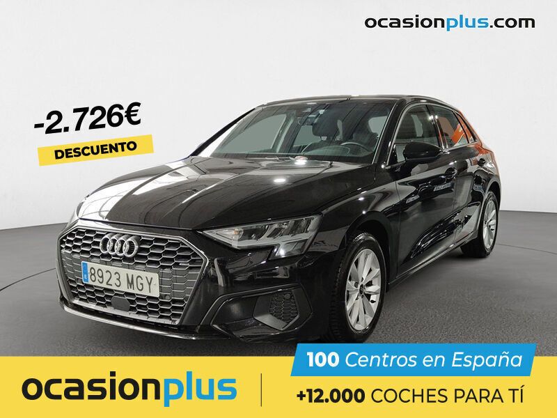 Negro Usado 2023 Audi A3 Advanced | 26.800 € (Precio justo) - Imagen 1/4