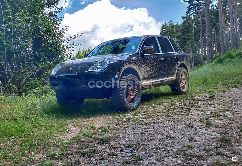 Usado Porsche Cayenne S 340 CV (250 kW) 2004 Negro SUV