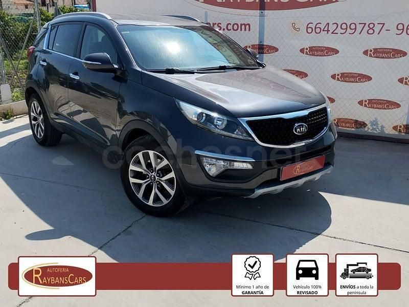 Usado Kia Sportage Plus 115 CV (84 kW) 2014 Negro SUV