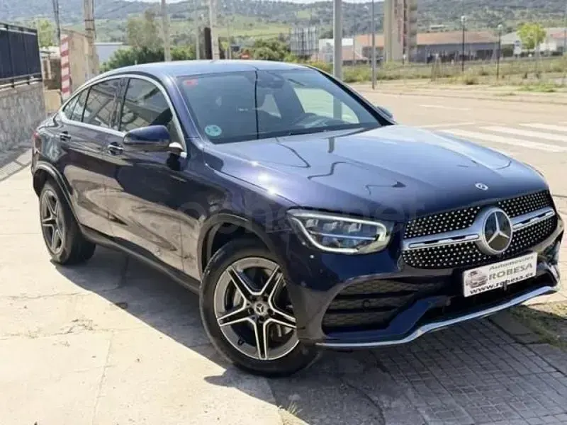Usado Mercedes GLC220 194 CV (142 kW) 2021 Azul SUV