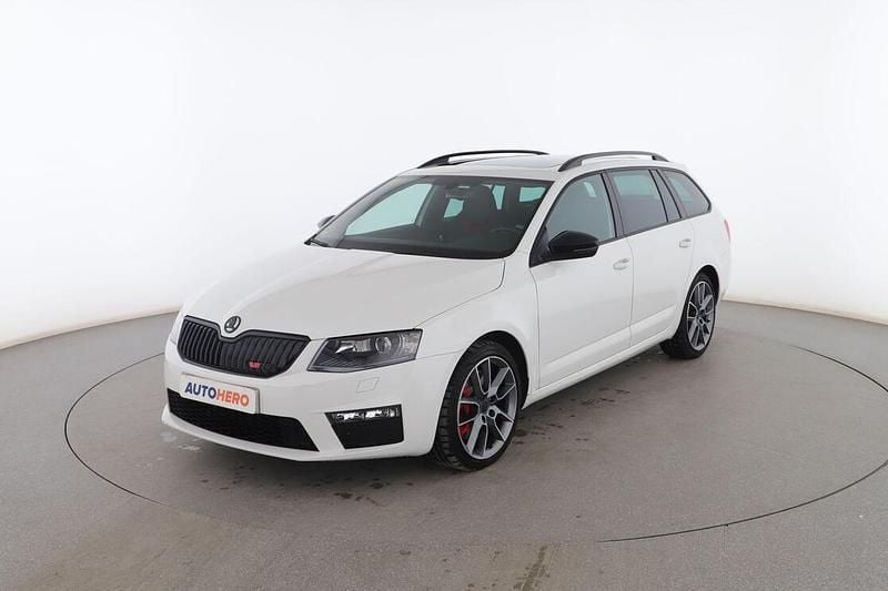 Blanco Usado 2015 Skoda Octavia RS Familiar | 19.799 € (Precio justo) - Imagen 1/3
