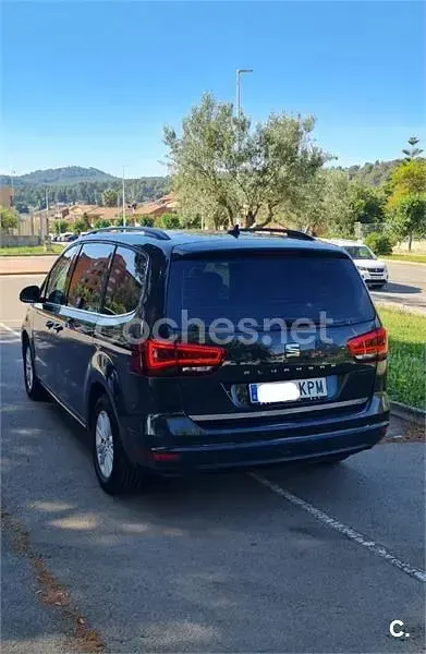 Usado Seat Alhambra Style 150 CV (110 kW) 2018 Negro Monovolumen