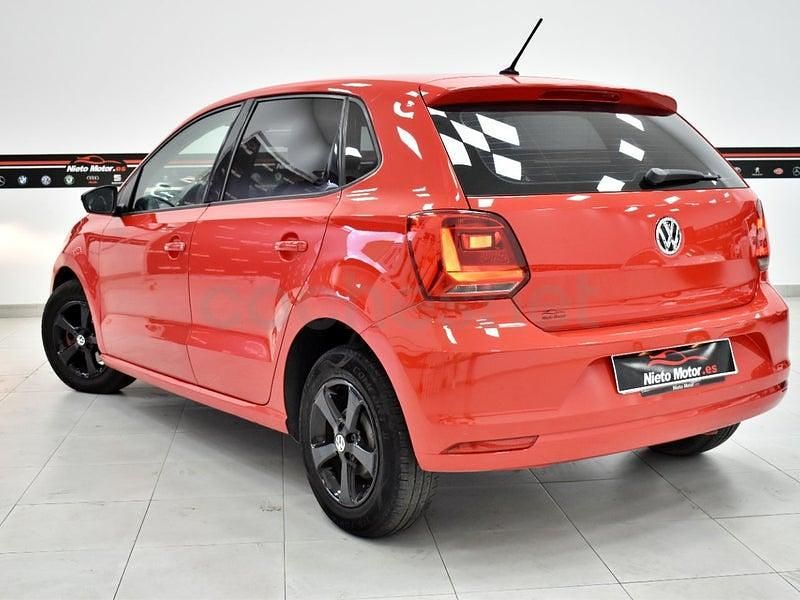 Usado VW Polo Advance 75 CV (55 kW) 2014 Rojo Berlina