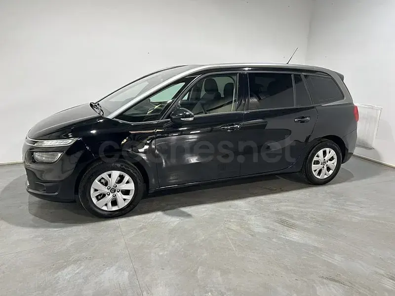 Usado Citroën Grand C4 Picasso Feel 120 CV (88 kW) 2016 Negro Monovolumen