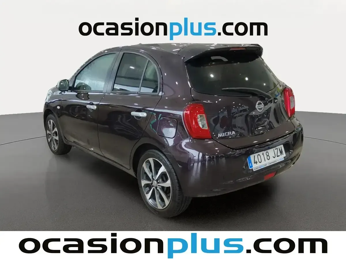Usado Nissan Micra N-TEC 80 CV (58 kW) 2017 Negro Berlina