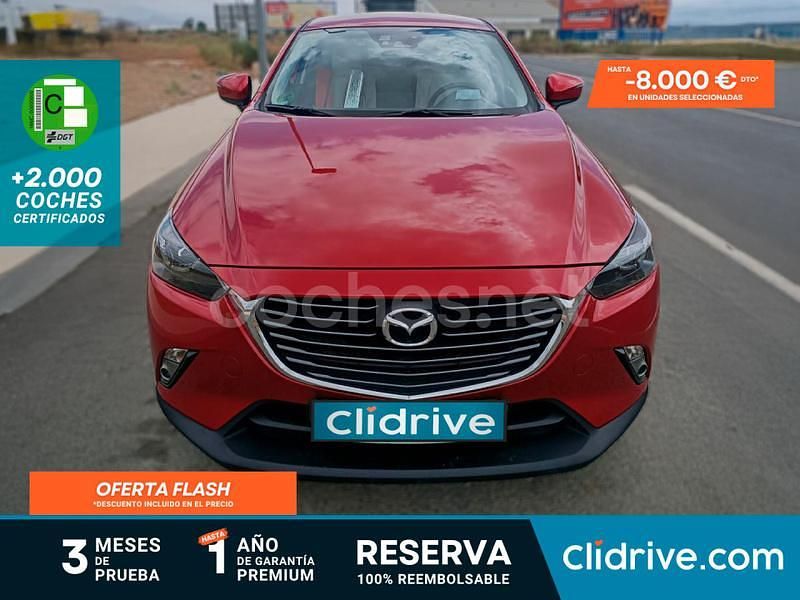 Rojo Usado 2016 Mazda CX-3 Luxury SUV | 14.990 € (Precio justo) - Imagen 1/3
