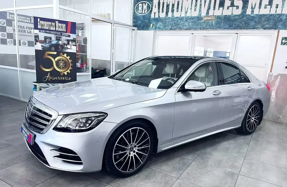 Usado Mercedes S400 340 CV (250 kW) 2019 Gris Berlina