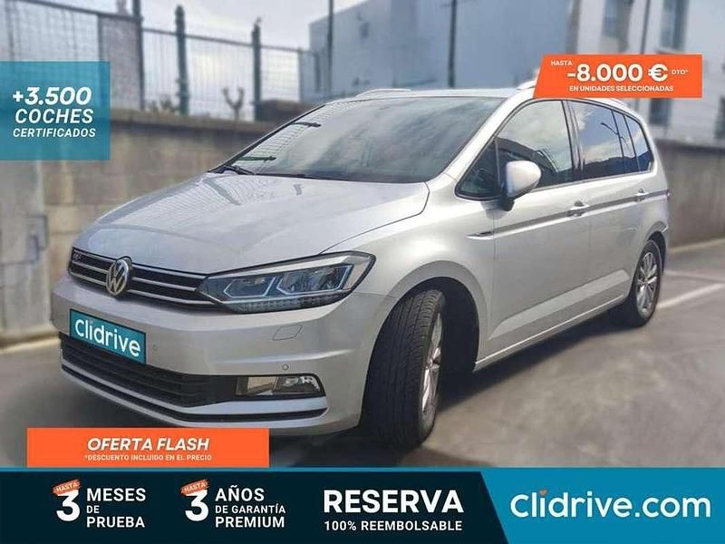 Usado VW Touran Advance 150 CV (110 kW) 2016 Gris Monovolumen