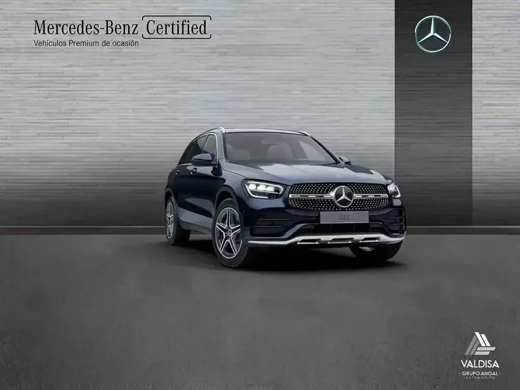 Usado Mercedes GLC300 245 CV (180 kW) 2022 Azul SUV