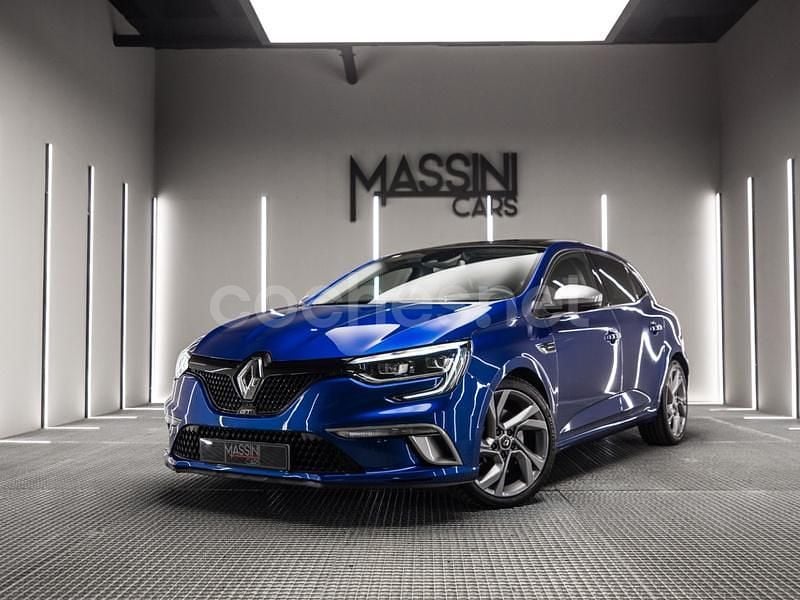 Azul Usado 2018 Renault Mégane GT Line GT Berlina | 19.999 € (Buen precio) - Imagen 1/4