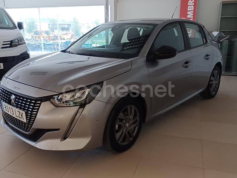 Gris / plata Usado 2022 Peugeot 208 Active Utilitario | 12.900 € (Precio justo) - Imagen 1/4