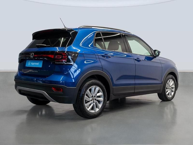 Usado VW T-Cross Advance 95 CV (69 kW) 2021 Azul SUV
