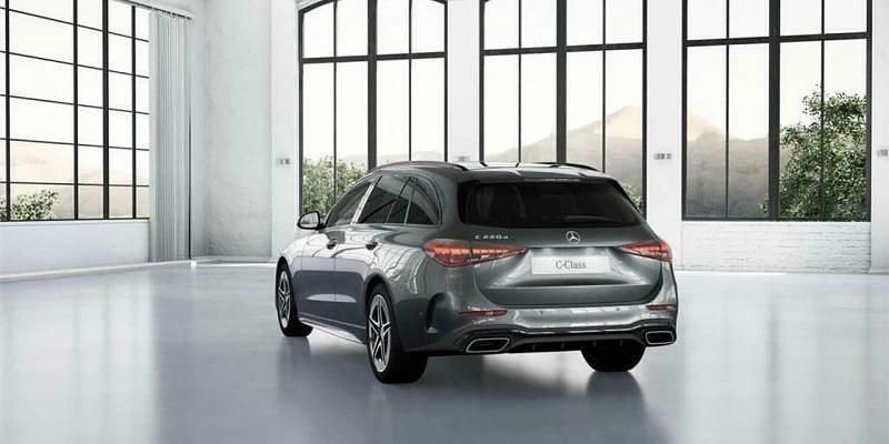 Nuevo Mercedes C220 200 CV (147 kW) 2025 Gris Familiar